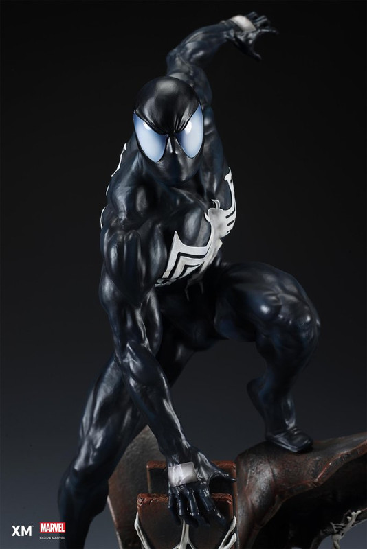 Premium Collectibles : Symbiote Spider-Man 1/4 Statue  4