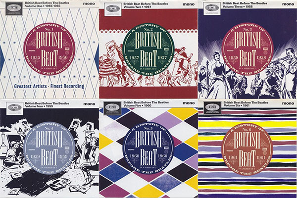 Various Artists - British Beat Before The Beatles Vol.1-6 (1993)