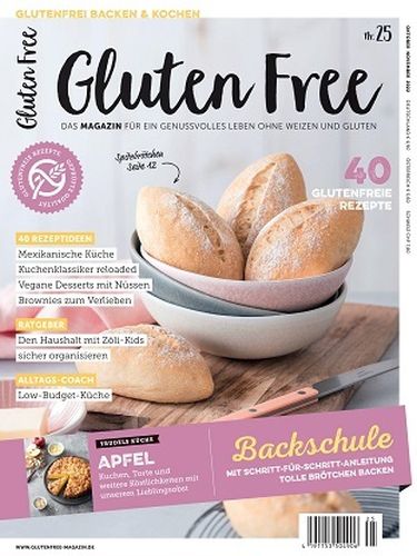 Cover: Gluten Free Magazin No 25 Oktober-November 2022
