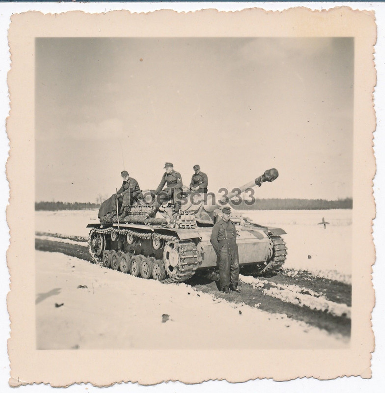 Foto Sturmgeschütz  Langrohr  Wehrmacht Sturmart