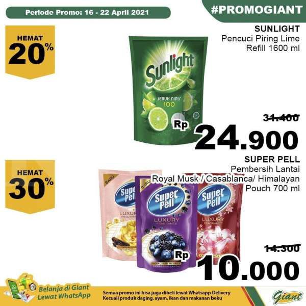 Katalog Promo Giant 16-22 April 2021 
