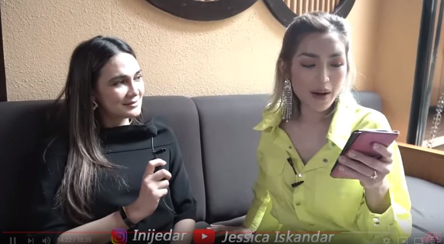 Jessica Iskandar dan Luna Maya