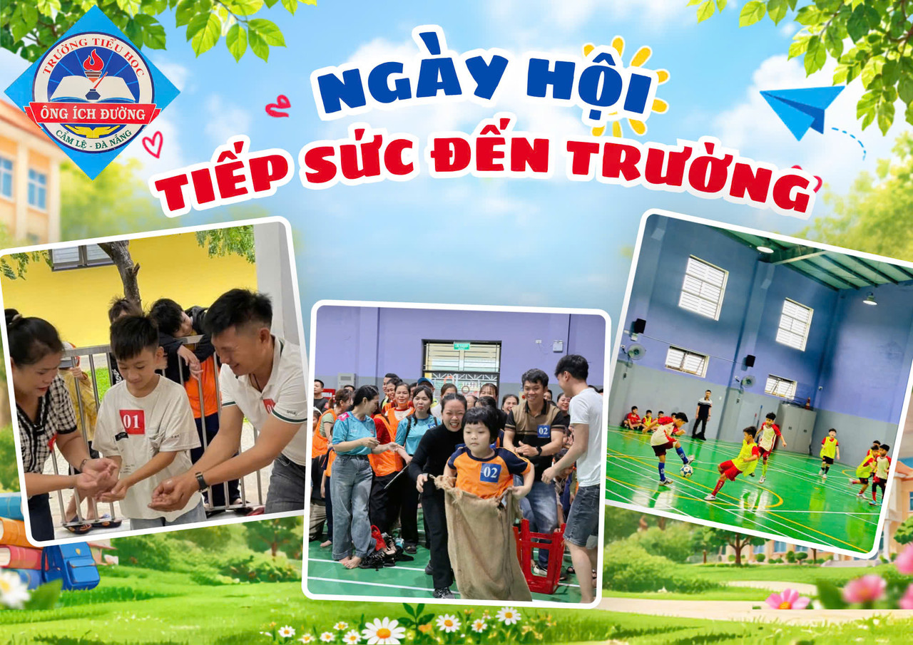 Ngày hội thể thao Tiếp sức đến trường với sự đồng hành của quý phụ huynh
