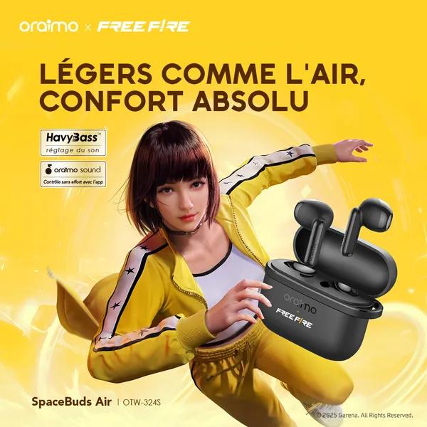 oraimo SpaceBuds Air (Édition FreeFire) - OTW-324S - مصغر 5