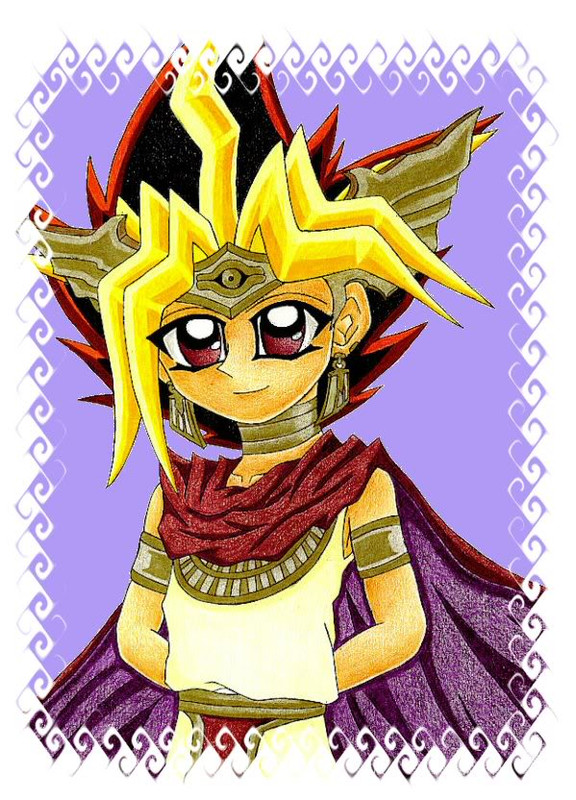 Hình vẽ Atemu (Yami Yugi) bộ YugiOh (vua trò chơi) - Page 3 1_Atemp_207