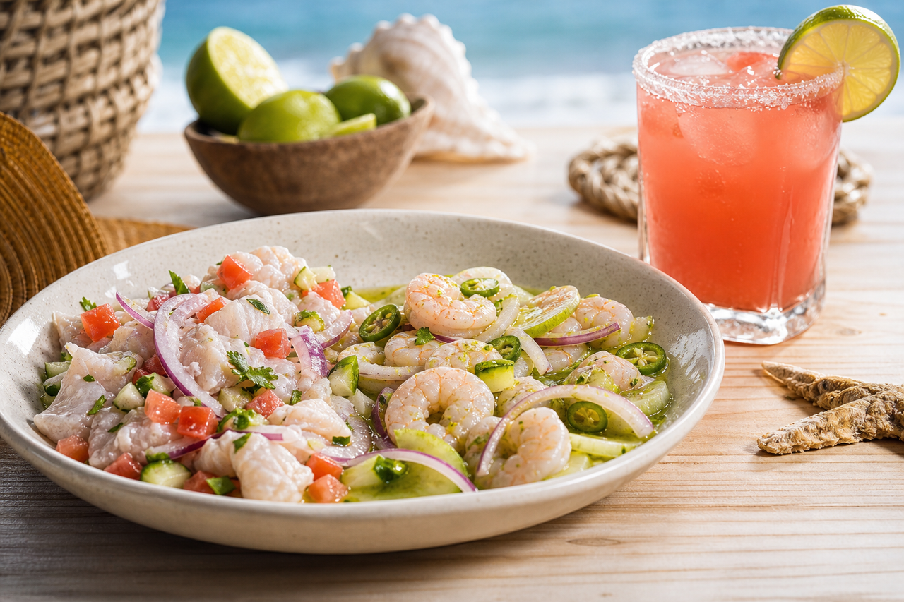Ceviche + Aguachile + Rusa