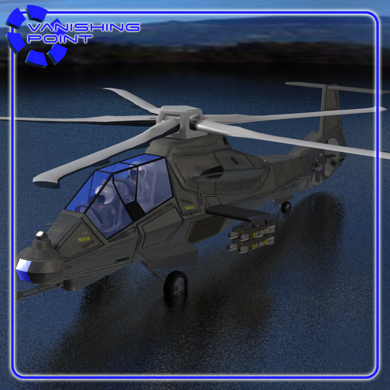 Comanche RAH-66 Helicopter (Poser)/ Vue