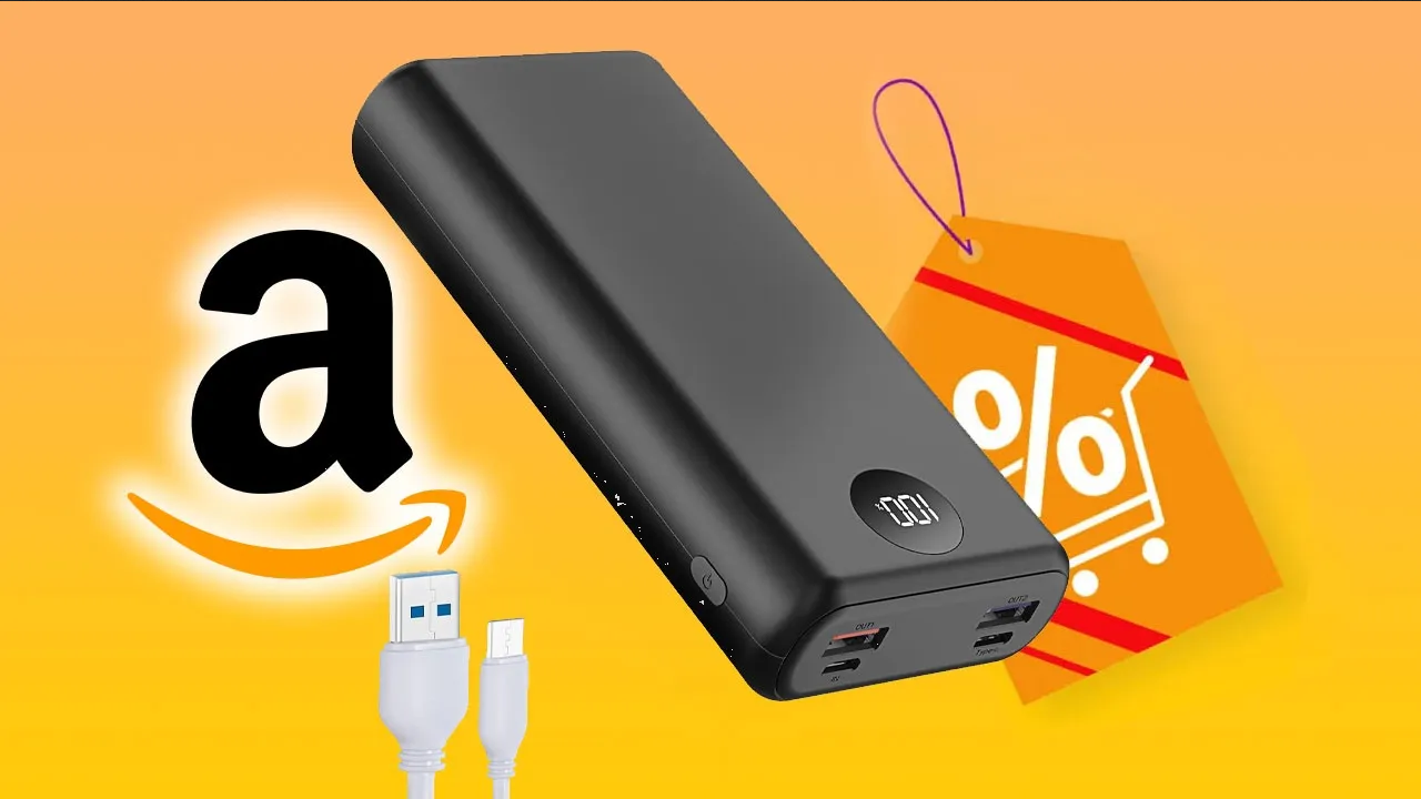 Este Power Bank de carga rápida cuesta menos de 500 pesos en Amazon México