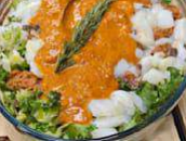 Xatonada De Bacalao Con Romesco