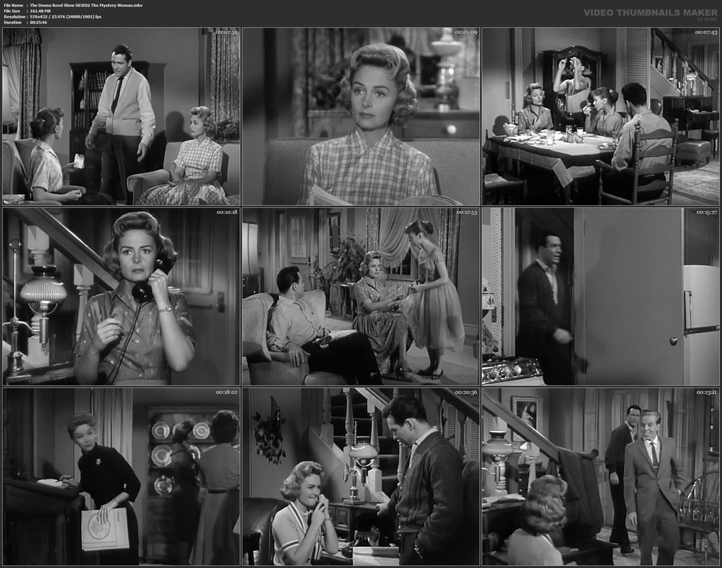 The Donna Reed Show S03E02 The Mystery Woman.mkv