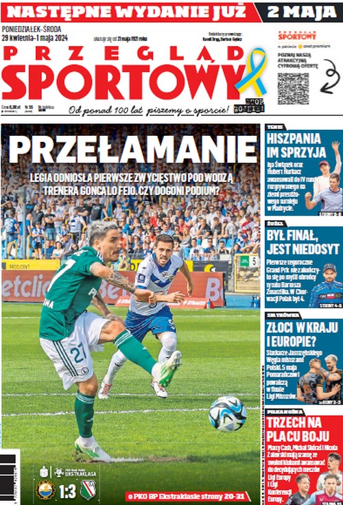 Przegląd Sportowy 29.04.2024