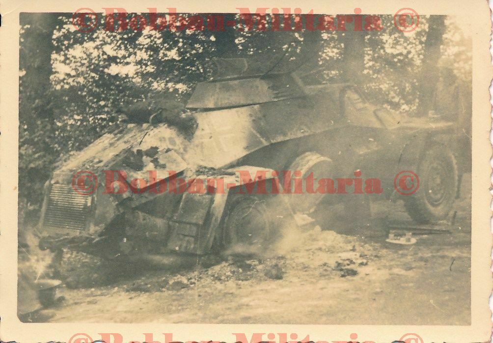 Frankreich Aufklärungs-Abt.(mot.) 3 Panzerspähwagen SdKfz 221 co