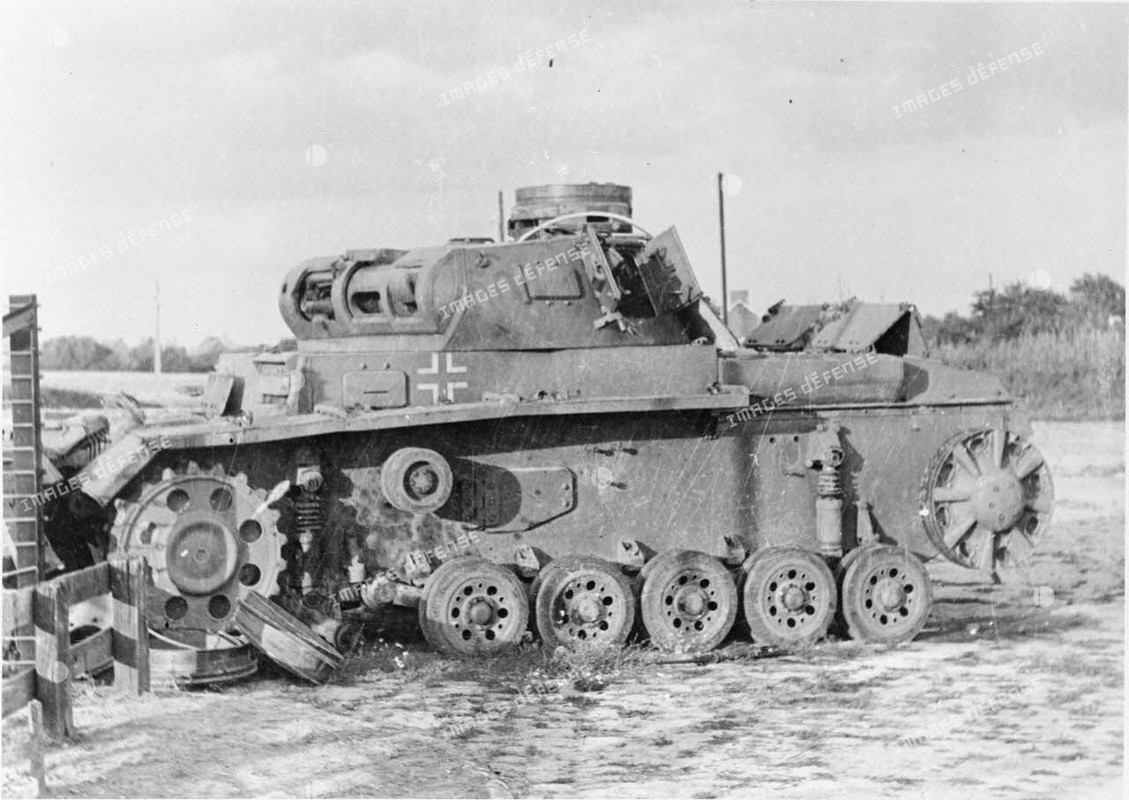 Peut-être du 35e regiment blindé allemand (Panzer-Regiment 35) de la 4.Panzer.division