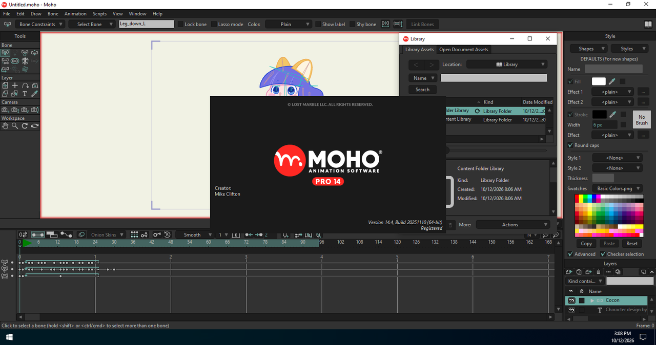 Working with Moho Pro 14.4.20251110 full activated