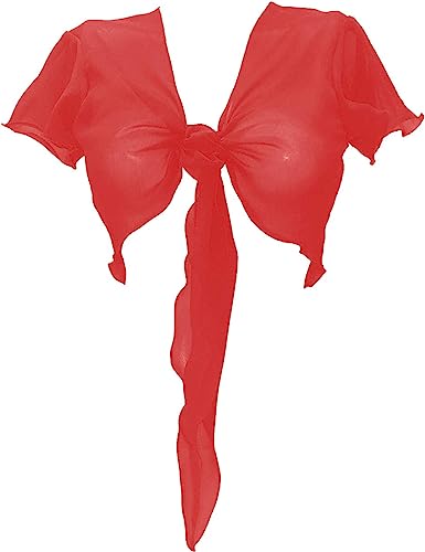 Women's Chiffon Choli Blouse Short Sleeve Tie Crop Top Shrug Belly Dance Gypsy - Bild 42 von 63