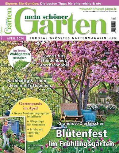 Cover: Mein schoener Garten Magazin No 04 April 2024