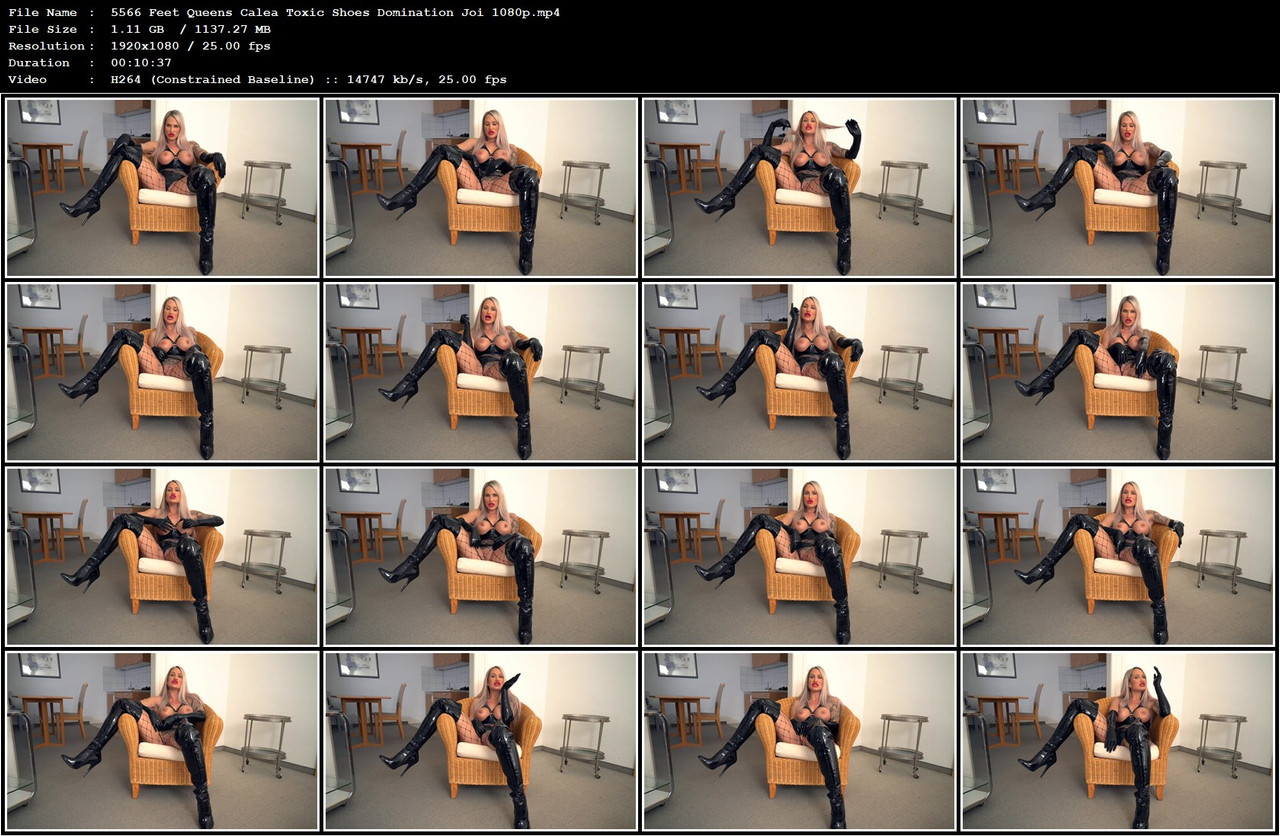 5566 Feet Queens Calea Toxic Shoes Domination Joi 1080p mp4