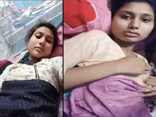 Desi girl boobs reveal a lover’s sex mood being tested.