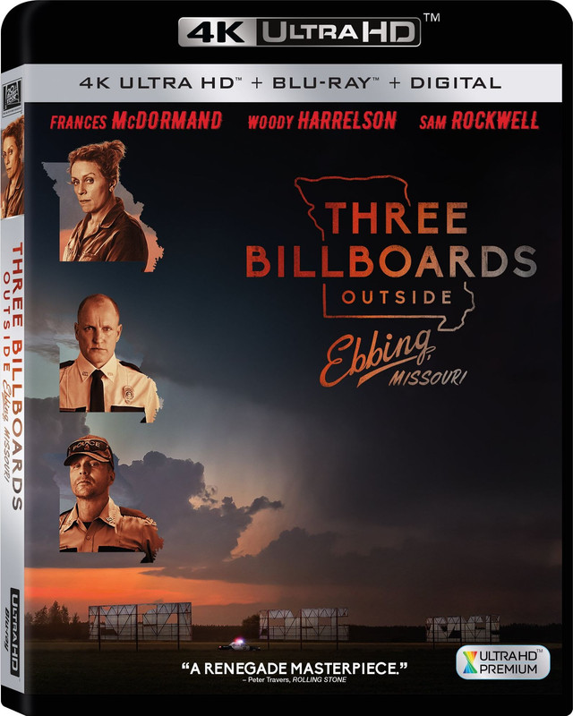 Three Billboards Outside Ebbing Missouri (2017) Poster