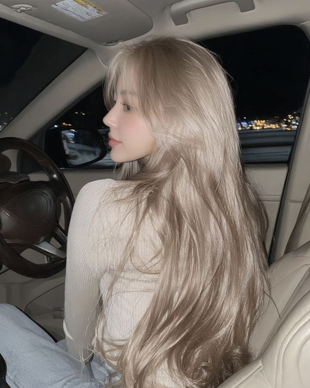 Platinum Blonde Hair Color
