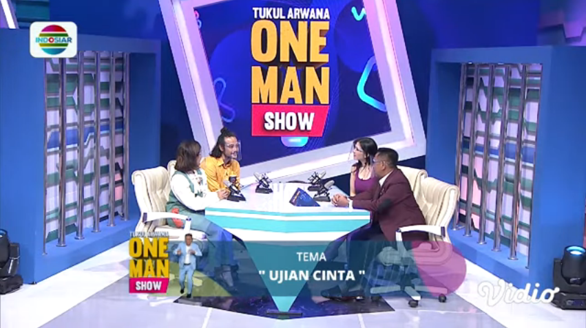 Dwi Sasono dan Widi Mulia menjadi bintang tamu di acara One Man Show