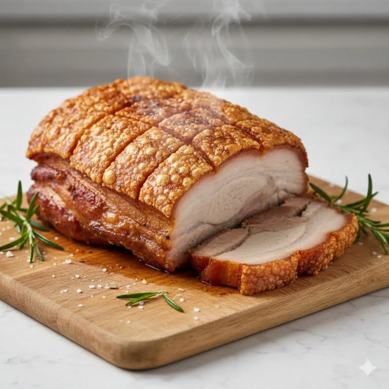 Knuspriger & saftiger Schweinekrustenbraten