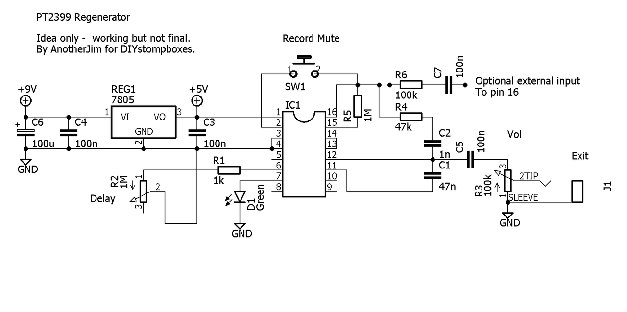 PT2399 Noise Generator - Help with schematic to vero. - Page 2