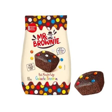 Mr. Brownie – Filled Cake Pieces 200g*12pc*8pc Milk Chocolate with Smarties