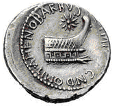 Glosario de monedas romanas. PROA DE GALERA/NAVE. 3