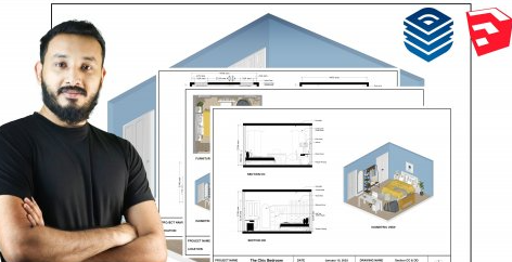 Create Interior Drawings Masterclass with Layout for Sketchup