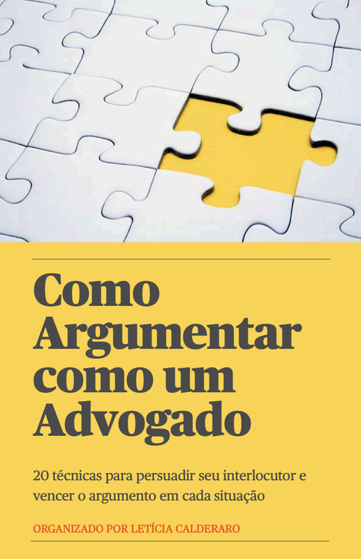 Capa do livro Como Argumentar como um Advogado