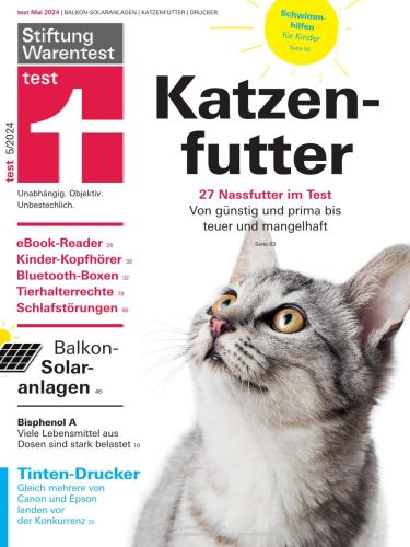 Stiftung Warentest Testmagazin Mai No 05 2024