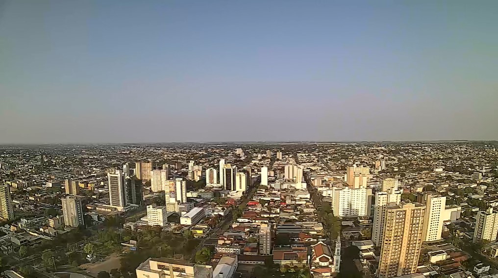 Campo Grande nesta manhã de terça-feira