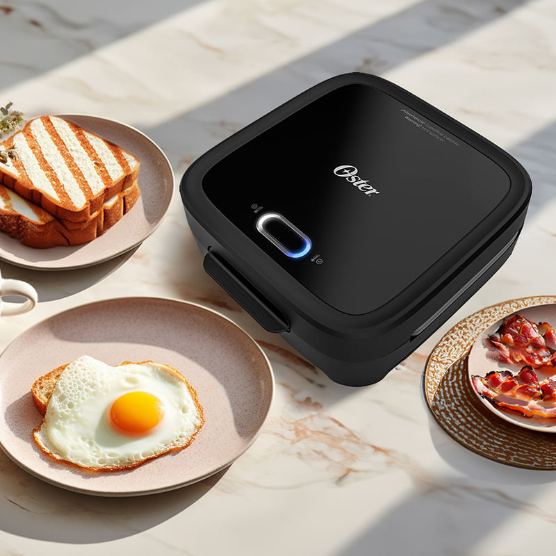 Sandwichera Oster M/CKSTSM400 Clásica Redonda