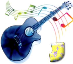 Guitarra Azul J