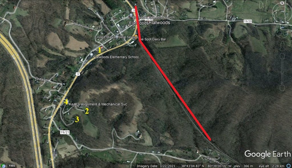 Flatwoods Monster / Braxton County Monster (1952; West Virginia) The