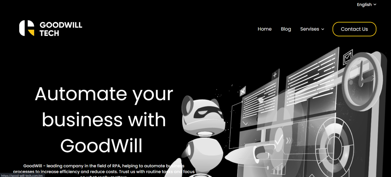RPA Solution Company Goodwill Tech