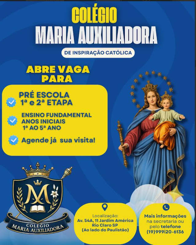 Banner Colégio Maria Auxiliadora