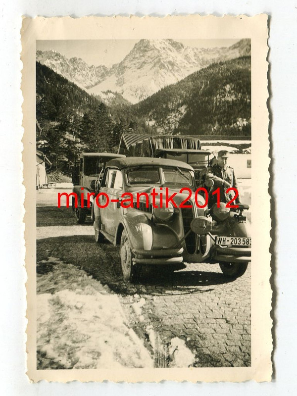 Foto, Gebirgs-Pionier-Bataillon 54, Kübelwagen, 
