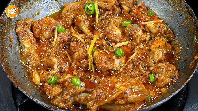 Jangli Karahi - Butt Karahi Spicy Special