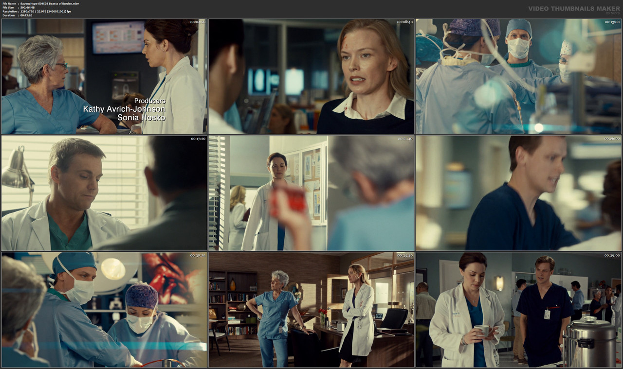 Saving Hope S04E02 Beasts of Burden.mkv