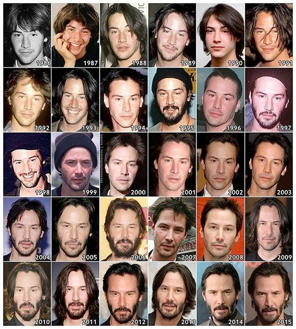 Fans Are Debating: Keanu Reeves With Long Hair Or Short