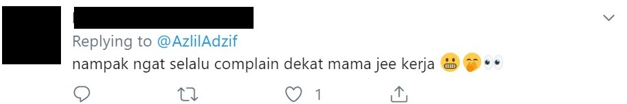 elfira loy kerja complain mama