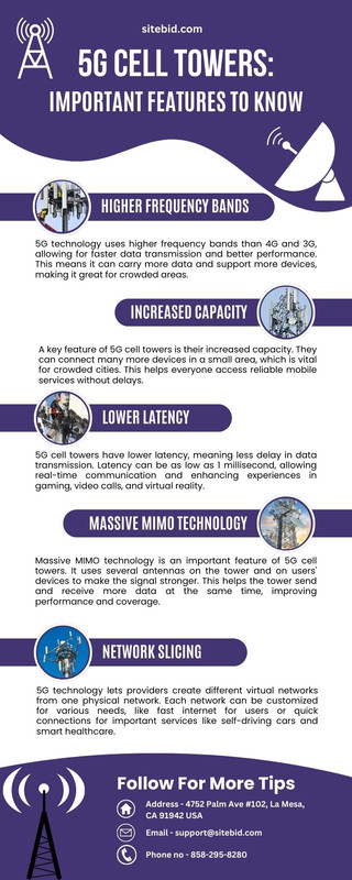 5G Cell Towers: Important Features You Need to Know
