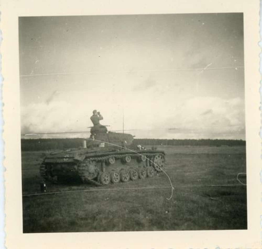 Russland Panzer III Tank Kämpfe Foto