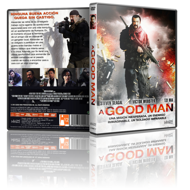 Portada - A Good Man (Steven Seagal) [DVD9 Custom] [Pal] [Cast/Ing] [Sub:Varios] [Acción] [2014]