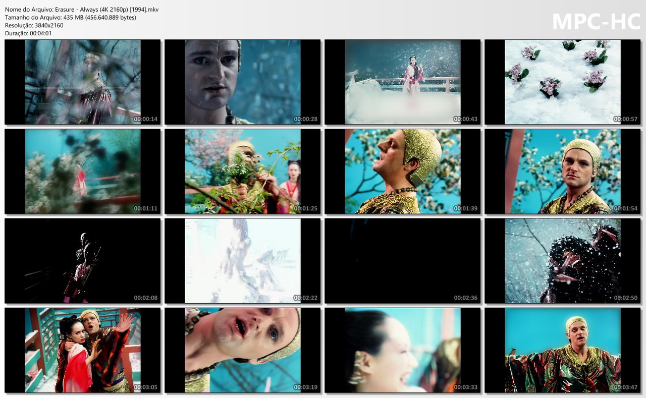 Erasure - Always (Official Music Video 4K 2160p) [1994]