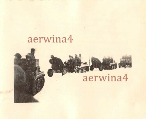 Wintereinsatz NSU - Kettenkrad Leichtgeschütz 40 Orel Russland O