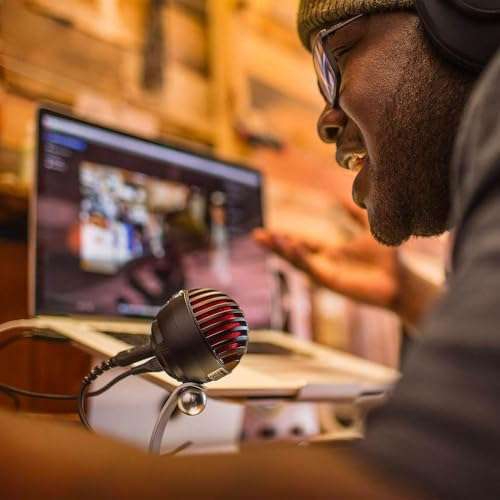 Amazon: Shure MVi - Interfaz de audio digital + cable USB y Lightning, color plateado 
