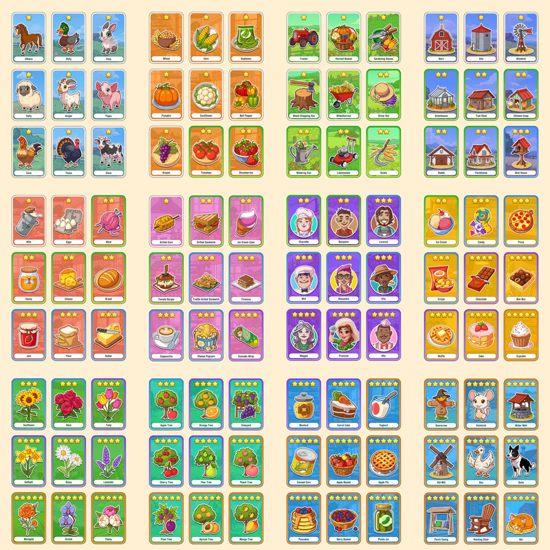 1Sticker Set Complete